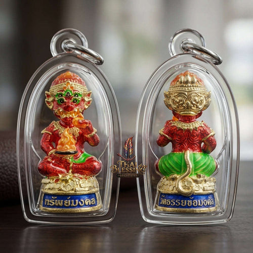 ✨ Sacred Si Hu Ha Ta Auspicious Wealth Edition - Ultimate Windfall Gold Magnet & Divine Fortune Bronze Talisman Thai Blessing Co By RURUECHA