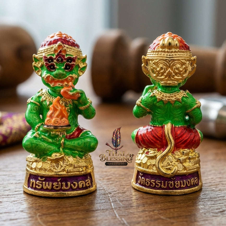 ✨ Sacred Si Hu Ha Ta Auspicious Wealth Edition - Ultimate Windfall Gold Magnet & Divine Fortune Bronze Talisman Thai Blessing Co By RURUECHA