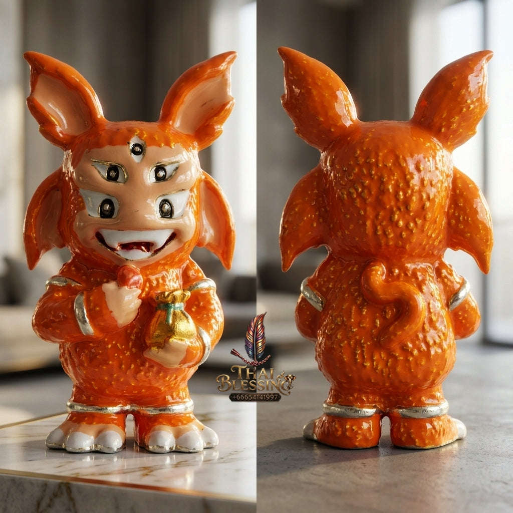 ✨ Sacred Si Hu Ha Ta Enameled Bronze "Instant Wealth" Edition - Elite Divine Fortune & Magnetic Success Talisman Thai Blessing Co By RURUECHA