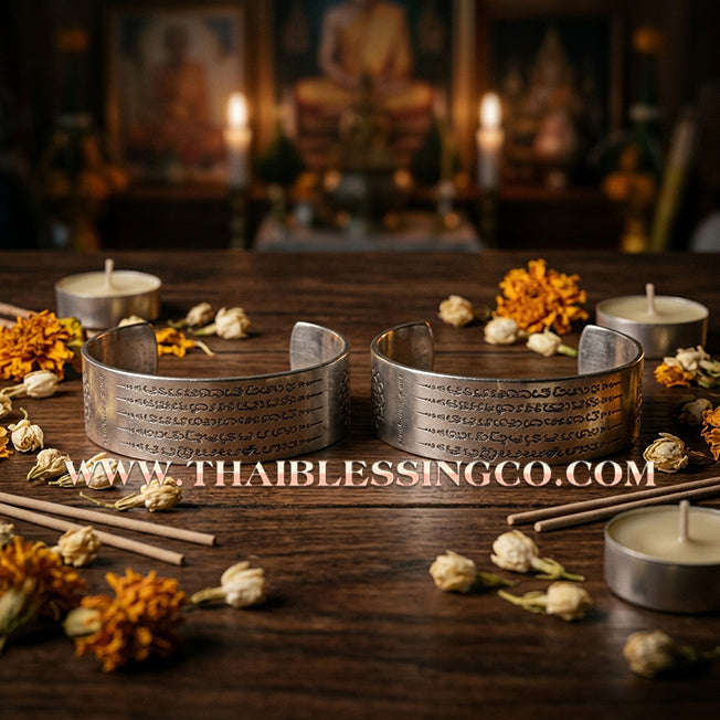 ✨🕉️ Sacred "Thep Jamlang" Divine Transformation Bracelet: Master Kruba Krissana (2014 Weruwan Edition) – The Celestial Butterfly Talisman for Infinite Charisma, Thriving Business, and Miraculous Fortune