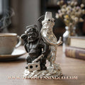 🏮 Sacred "Tua Peh Yee Peh" (The Lords of Wealth) – 2K Gold & Silver Samrit Edition: "Two Deities Granting Wealth" Series by Arjan Subin Na Na Thong (2023) – The Ultimate Dual-Force for Sudden Riches, Supreme Authority, and Global Business Dominance!
