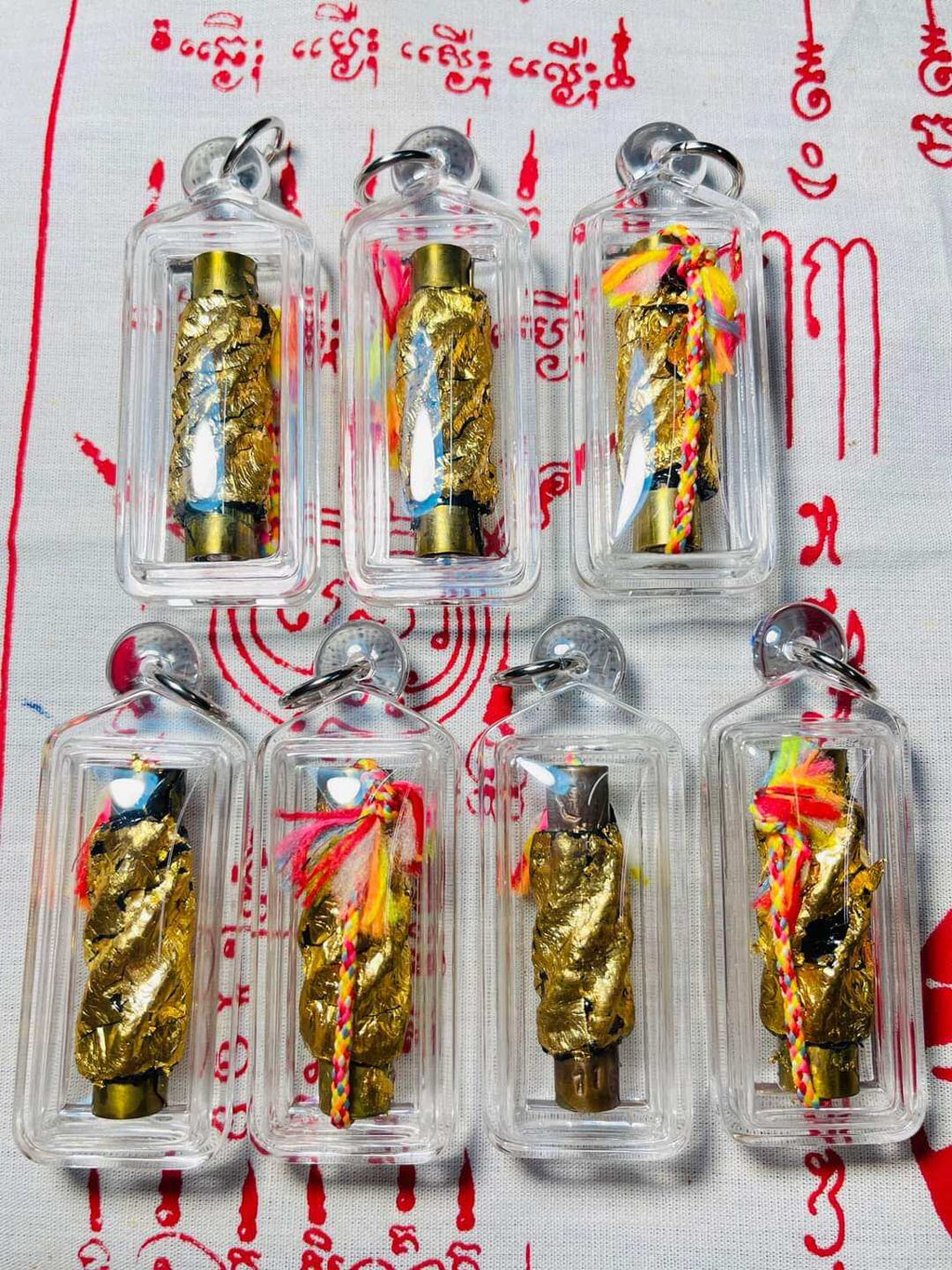 Thai Blessing Amulet - Sariga Suea Non Kin Takrut for Spiritual Protection and Luck