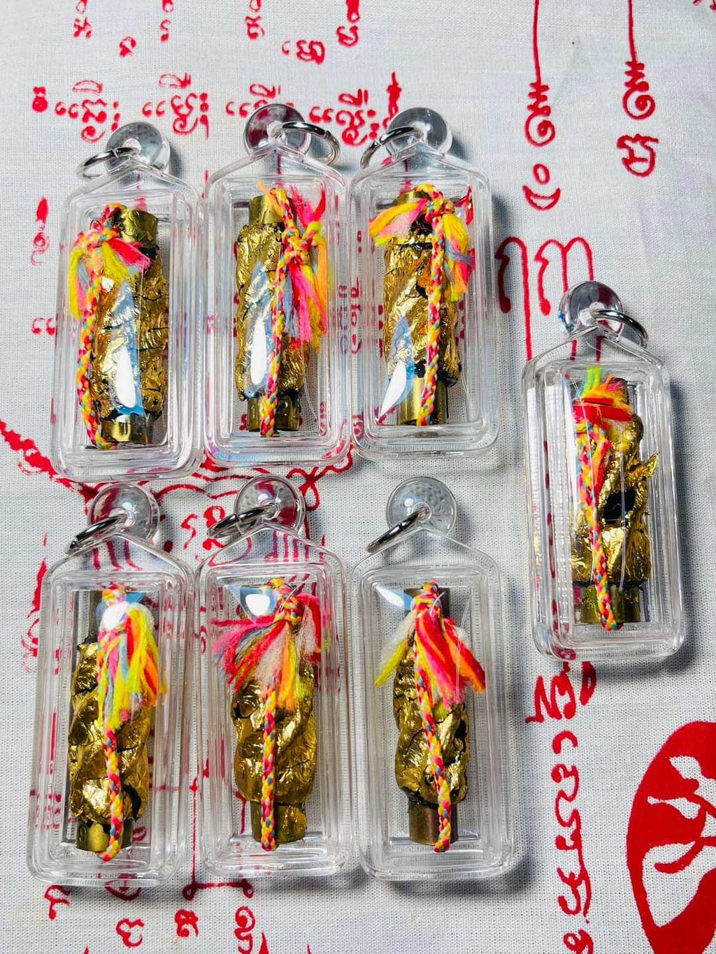 Thai Blessing Amulet - Sariga Suea Non Kin Takrut for Spiritual Protection and Luck