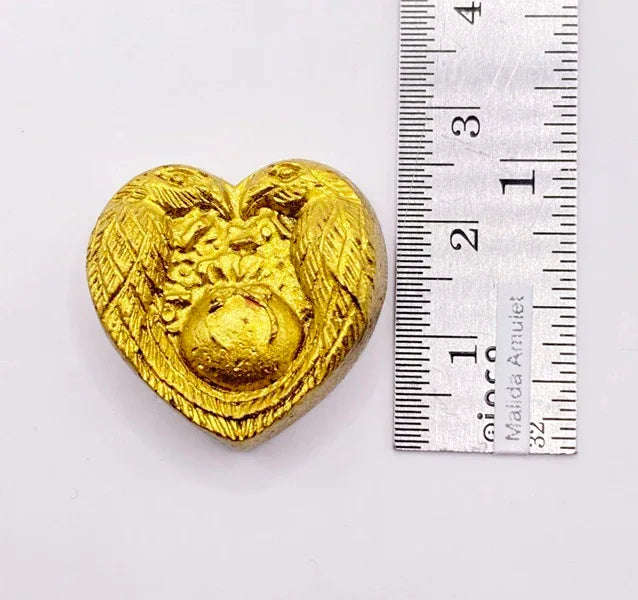 🐦 Sarika Lin Thong "Um Sap" (Golden Tongue Bird of Wealth): Wealth Holding Edition – Luang Pu Kampeng – Powerful Charm & Negotiation Amulet with Lucky Herbs