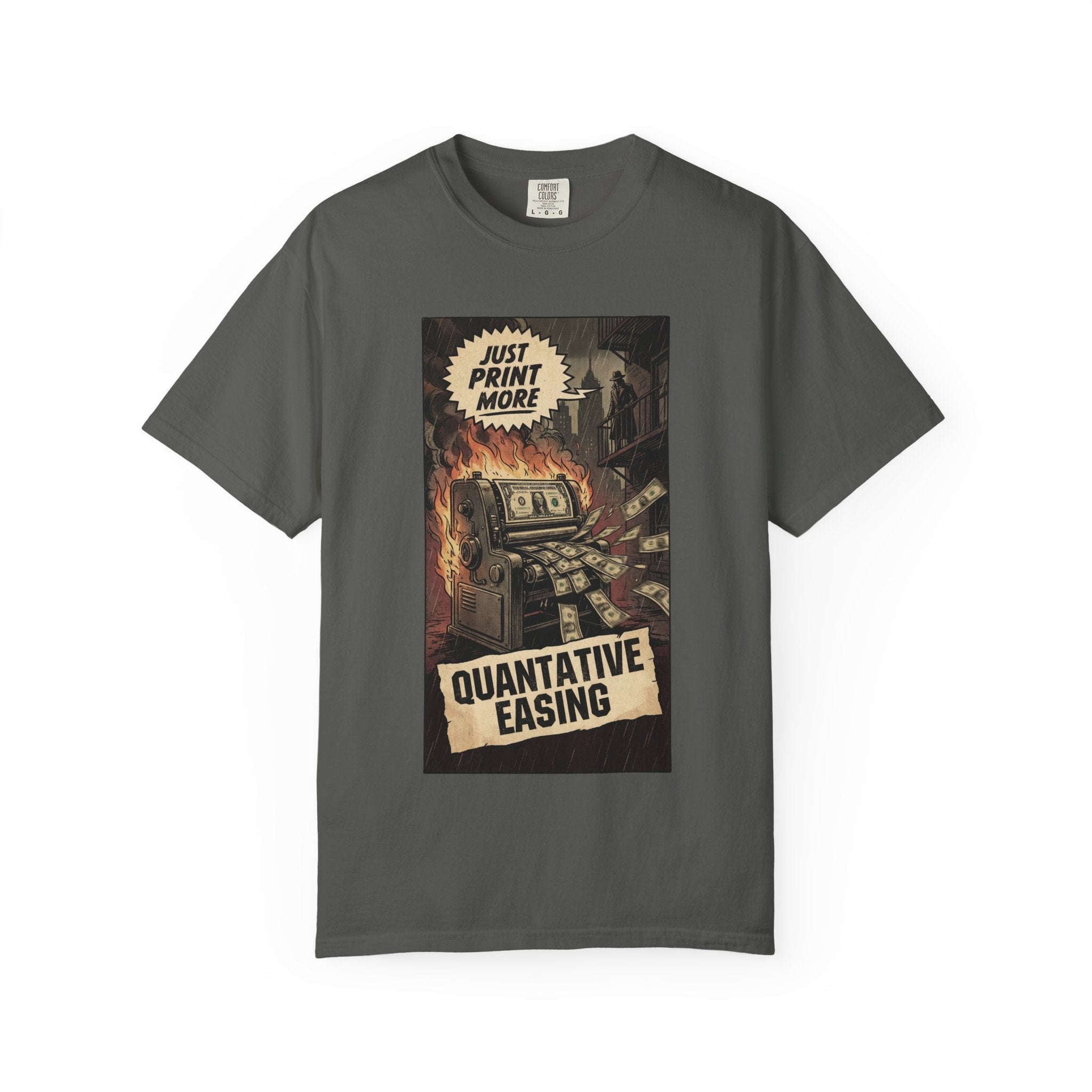 Satirical Finance T-Shirt, Toxic Work Culture Shirt, Market Correction Bear vs Bull Tee, Inflation $1000 Burger Graphic, Vintage Grunge Streetwear Pepper