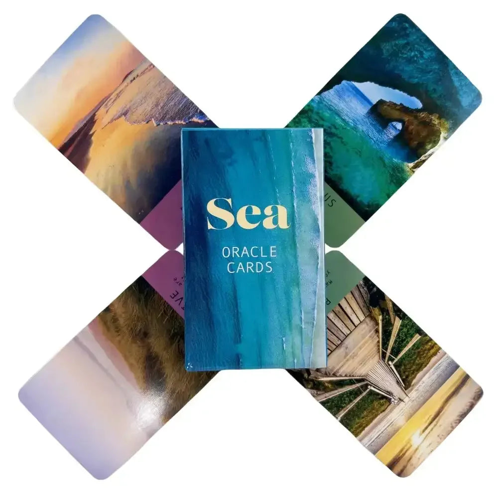 🌊 Sea Soul Journeys Oracle Cards – Powerful Ocean-Themed Deck with Meditations, Blessings, and Transformative Themes