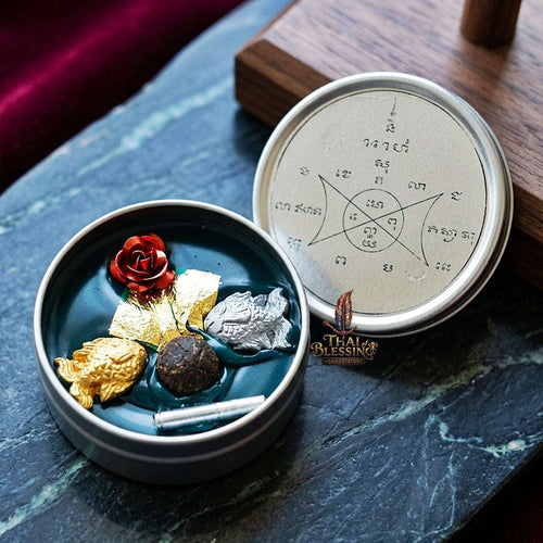 ✨ See Phueng Chindamani Phaya Mon Maha Phoke Sap (Master-Grade Chindamani Gem & Great Wealth-Gathering Sacred Wax - Supreme Metta, Commerce, & Negotiation Edition Thai Blessing Co By RURUECHA