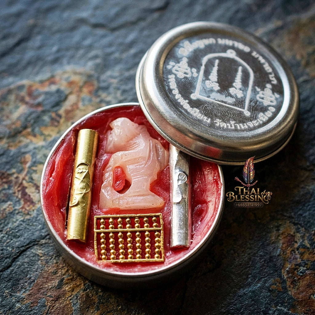✨ See Phueng Chuchok Kho Ngoen Kho Thong (Master-Grade Wealth-Begging & Debt-Relief Sacred Wax - Supreme Metta, Seduction, & Negotiation Edition