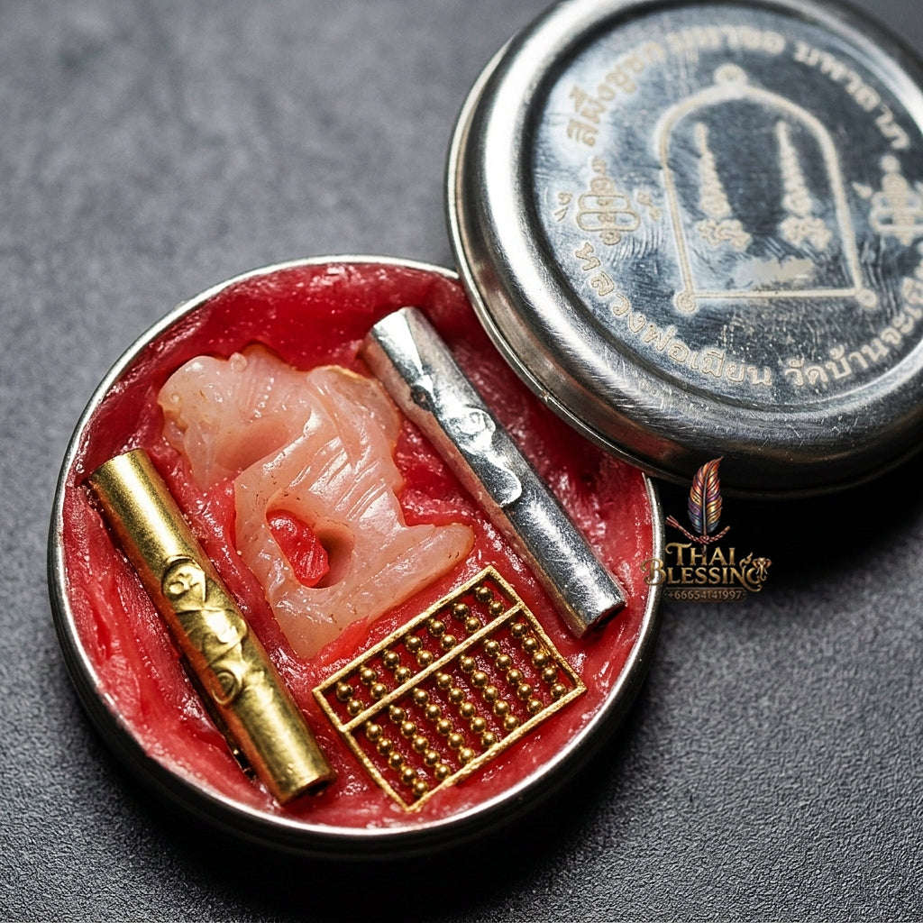 ✨ See Phueng Chuchok Kho Ngoen Kho Thong (Master-Grade Wealth-Begging & Debt-Relief Sacred Wax - Supreme Metta, Seduction, & Negotiation Edition