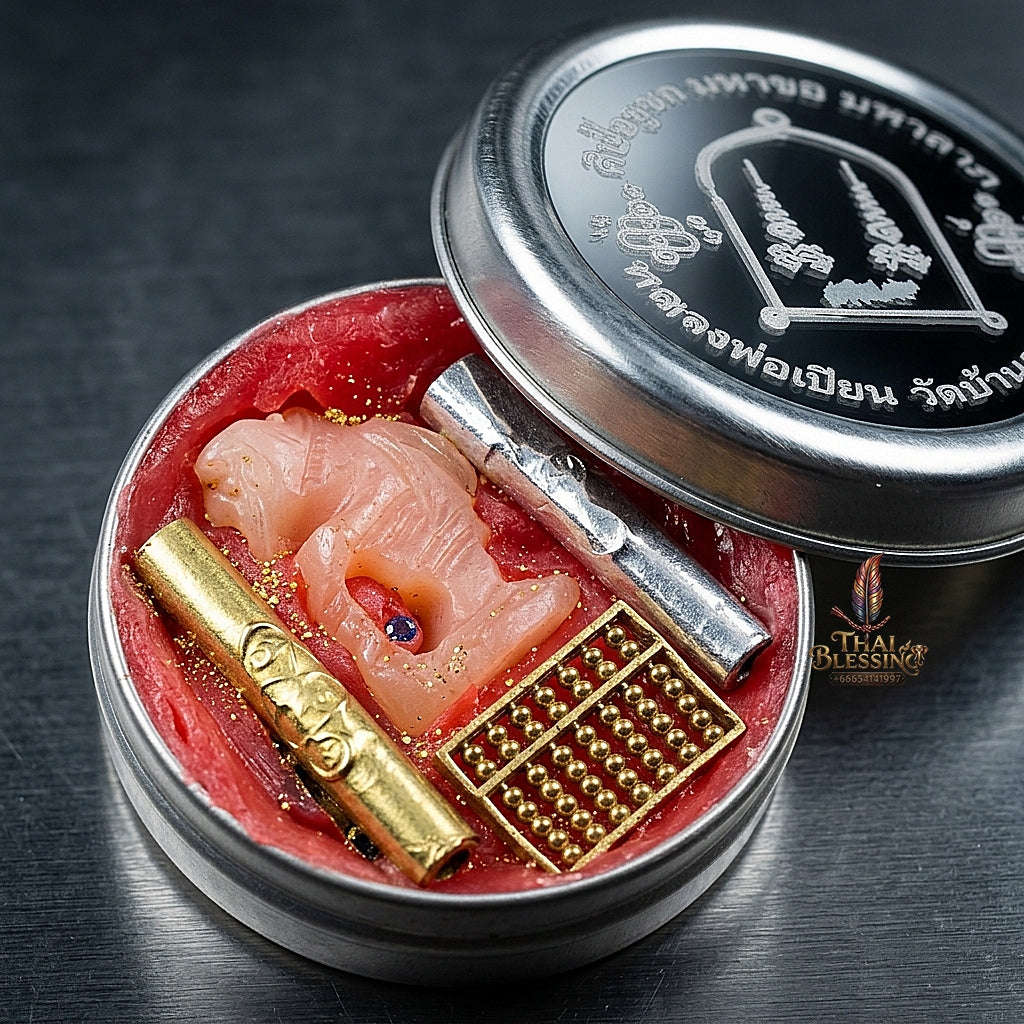 ✨ See Phueng Chuchok Kho Ngoen Kho Thong (Master-Grade Wealth-Begging & Debt-Relief Sacred Wax - Supreme Metta, Seduction, & Negotiation Edition