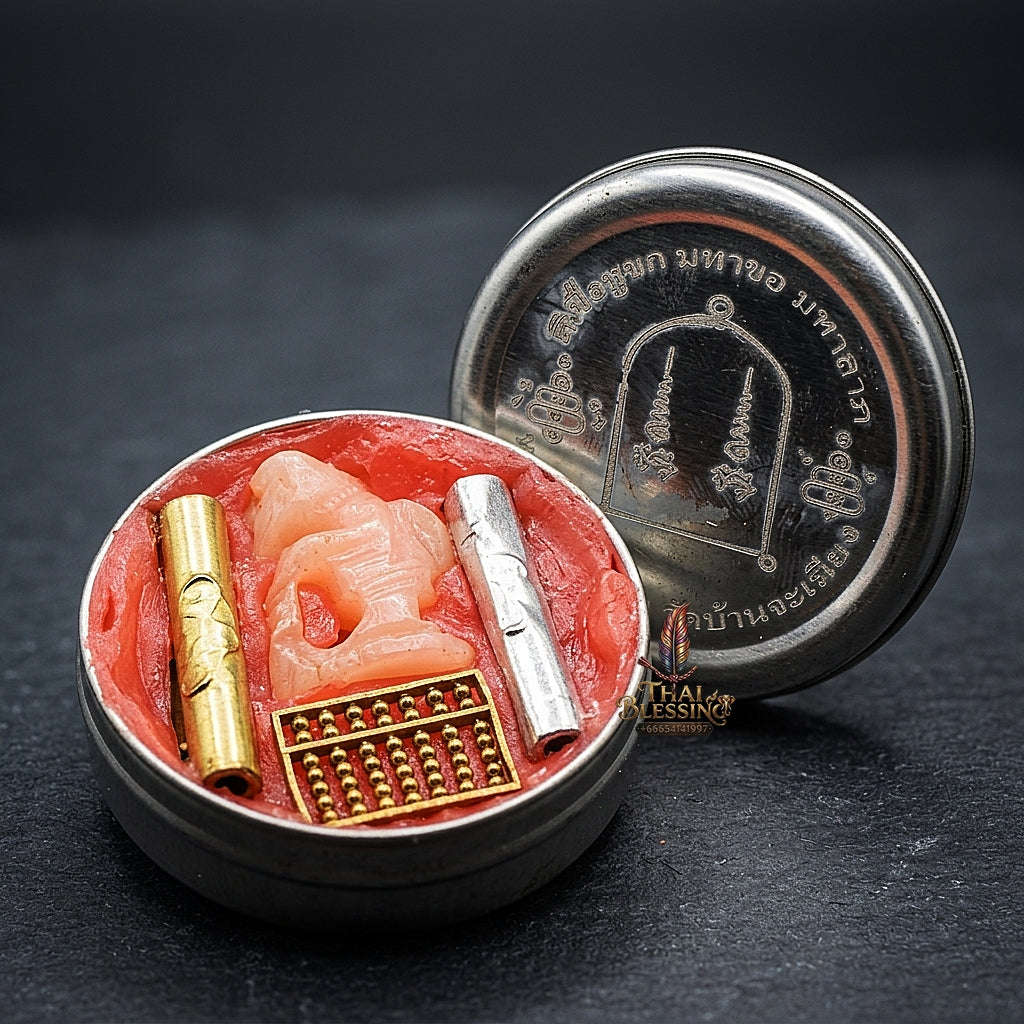 ✨ See Phueng Chuchok Kho Ngoen Kho Thong (Master-Grade Wealth-Begging & Debt-Relief Sacred Wax - Supreme Metta, Seduction, & Negotiation Edition