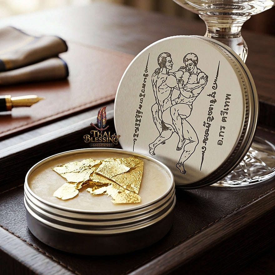 ✨ See Phueng Khot Saneh LGBTQ+ Charm Wax - Ultimate Seduction, Passionate Romance, Sugar-Daddy Attraction, & Devoted Patronage Edition, Thai Blessing Co By RURUECHA