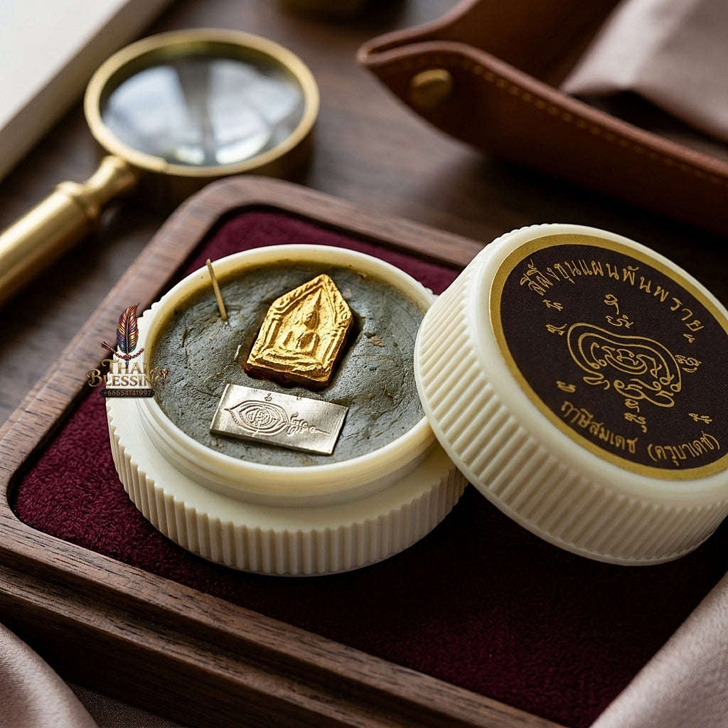 ✨ See Phueng Khun Paen Phan Phrai (Thousand-Ghost Khun Paen Master Charm Wax - Maha Saneh, Metta, Trade & Wealth Edition,