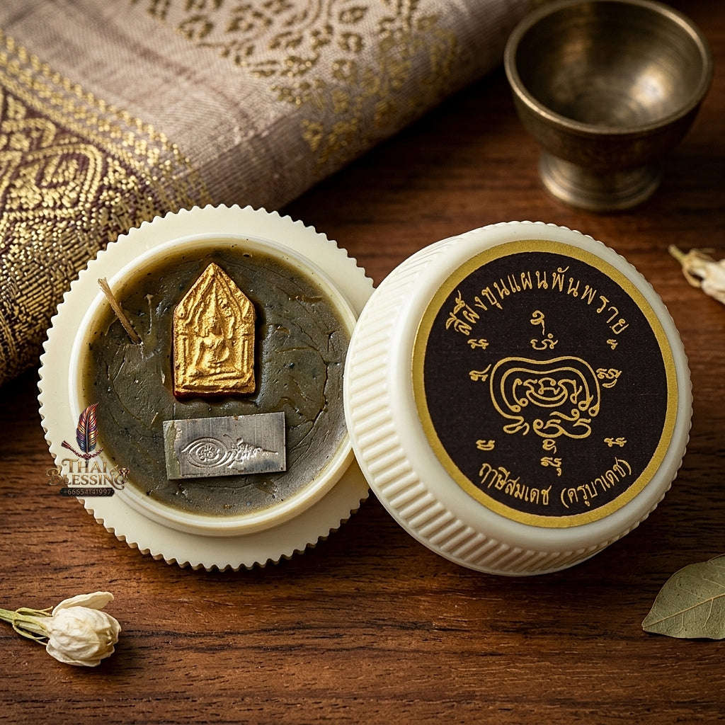 ✨ See Phueng Khun Paen Phan Phrai (Thousand-Ghost Khun Paen Master Charm Wax - Maha Saneh, Metta, Trade & Wealth Edition,