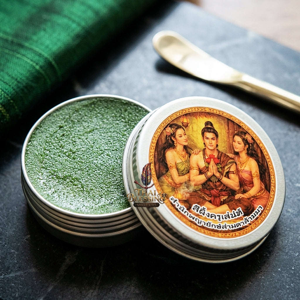 ✨ See Phueng Kru Saneh Run Raek (Master-Grade First-Edition Grandmaster Seduction Charm Wax - Supreme Lanna Necromantic Lineage, Instant Attraction, & Legendary Potion Thai Blessing Co By RURUECHA