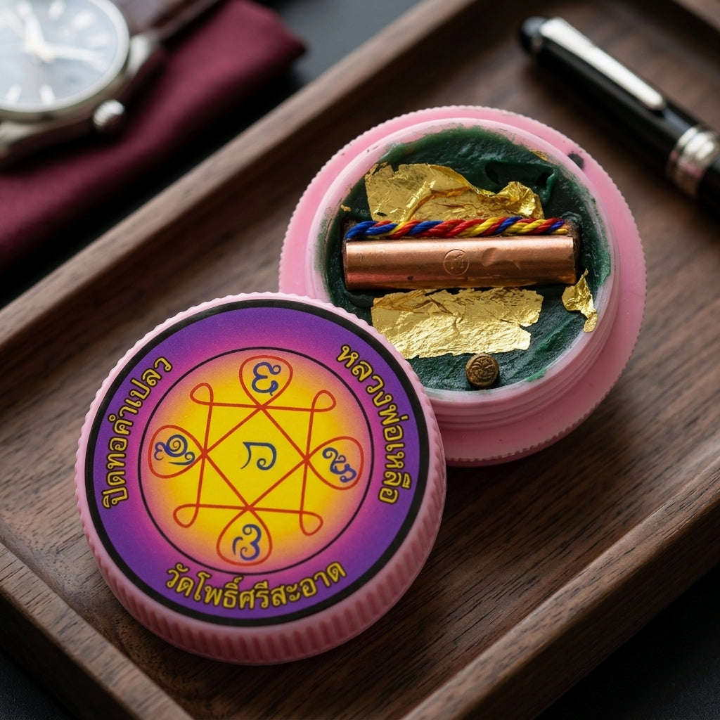 ✨ See Phueng Nang Rap Sacred Charm Wax - Supreme Wealth Influx, Unfailing Attraction, & Effortless Reception Edition