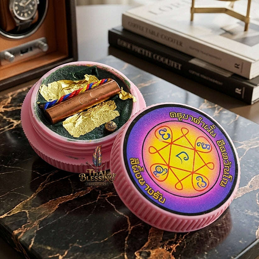 ✨ See Phueng Nang Rap Sacred Charm Wax - Supreme Wealth Influx, Unfailing Attraction, & Effortless Reception Edition
