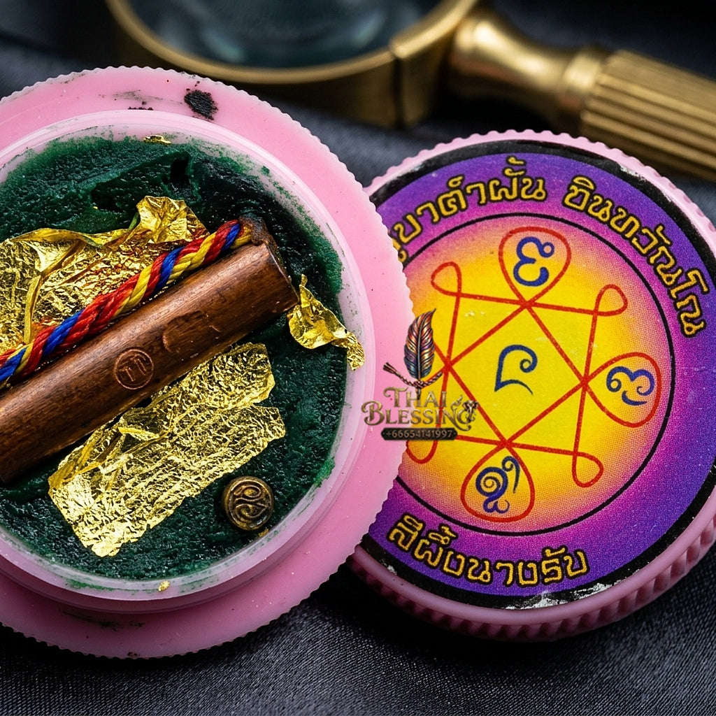 ✨ See Phueng Nang Rap Sacred Charm Wax - Supreme Wealth Influx, Unfailing Attraction, & Effortless Reception Edition