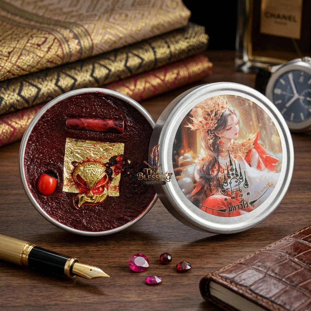 ✨ See Phueng Saneh Chan Chao Ying (Master-Grade Royal Moon Charm Wax - Supreme Royal Seduction, Universal Metta, & Affection