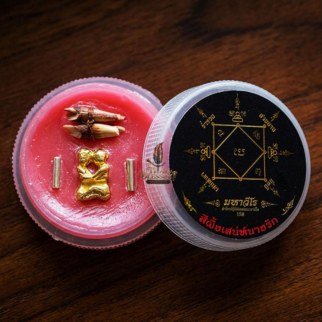 ✨ See Phueng Saneh Nang Rak (Master-Grade Absolute Love & Seduction Wax with Altar Master Relics - Metta & Maha Saneh Edition, 2566 / 2023)