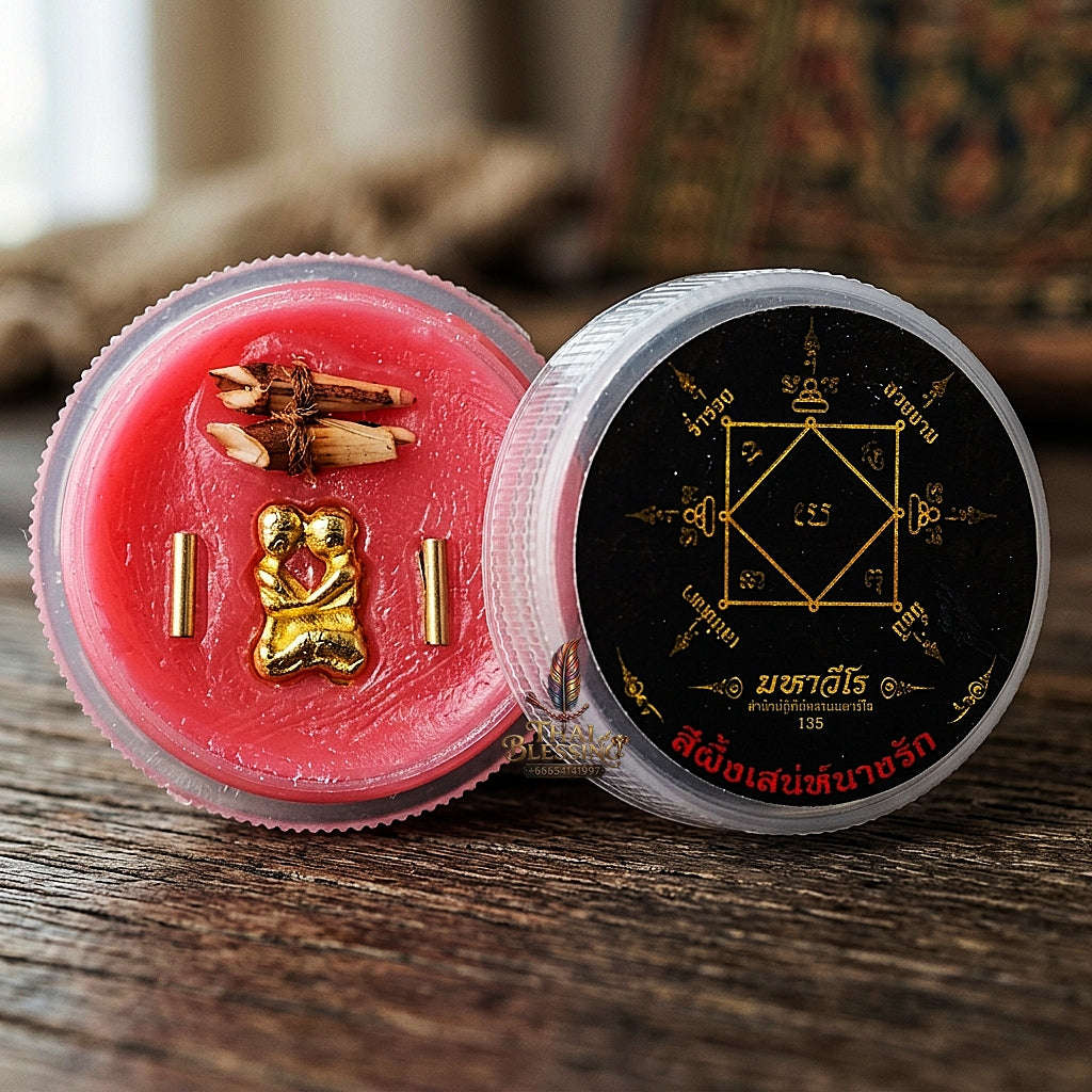 ✨ See Phueng Saneh Nang Rak (Master-Grade Absolute Love & Seduction Wax with Altar Master Relics - Metta & Maha Saneh Edition, 2566 / 2023)