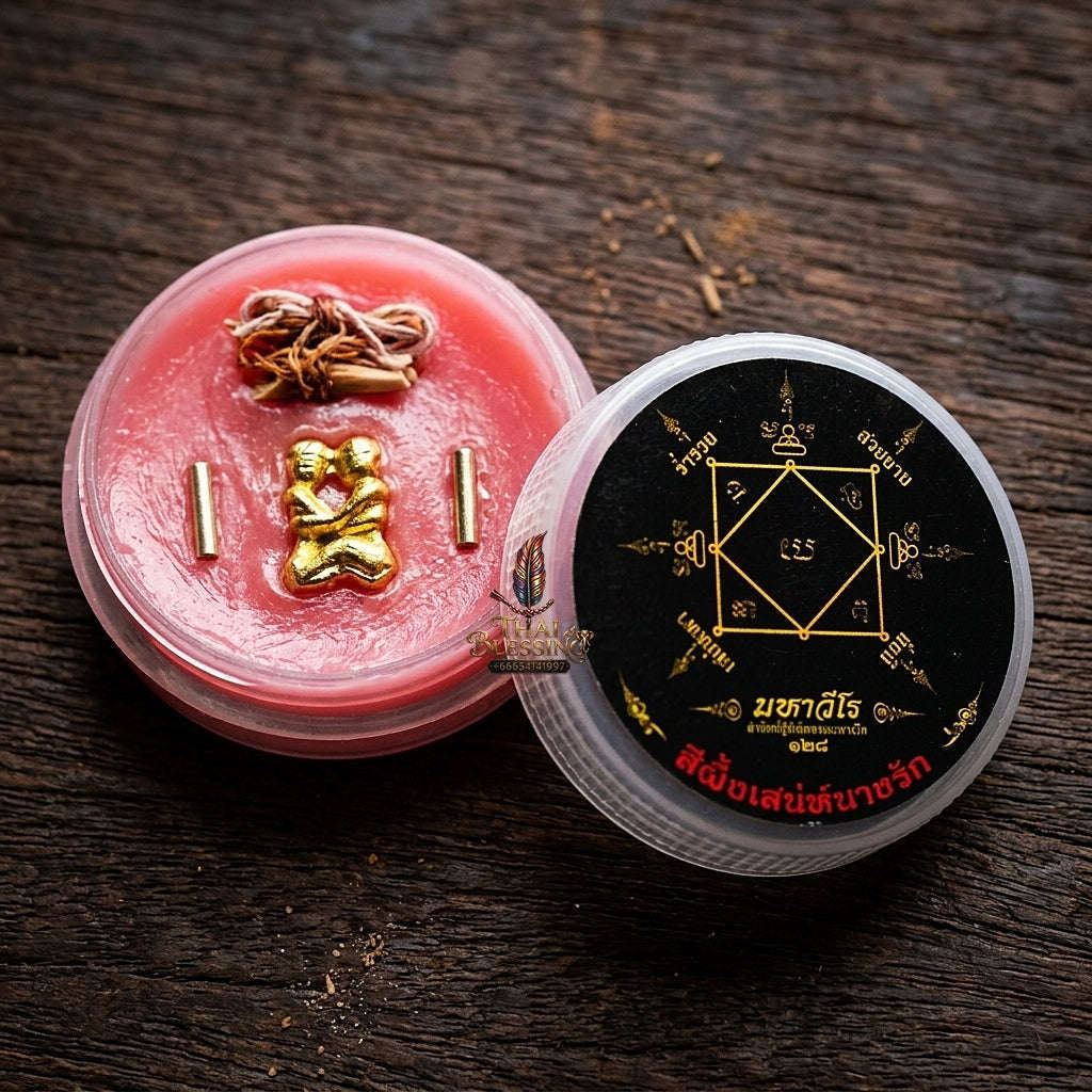 ✨ See Phueng Saneh Nang Rak (Master-Grade Absolute Love & Seduction Wax with Altar Master Relics - Metta & Maha Saneh Edition, 2566 / 2023)