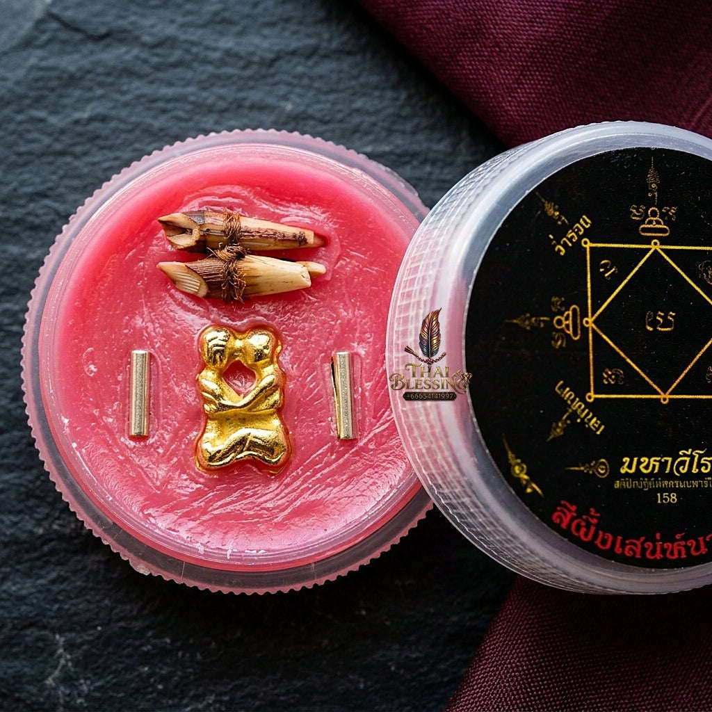 ✨ See Phueng Saneh Nang Rak (Master-Grade Absolute Love & Seduction Wax with Altar Master Relics - Metta & Maha Saneh Edition, 2566 / 2023)