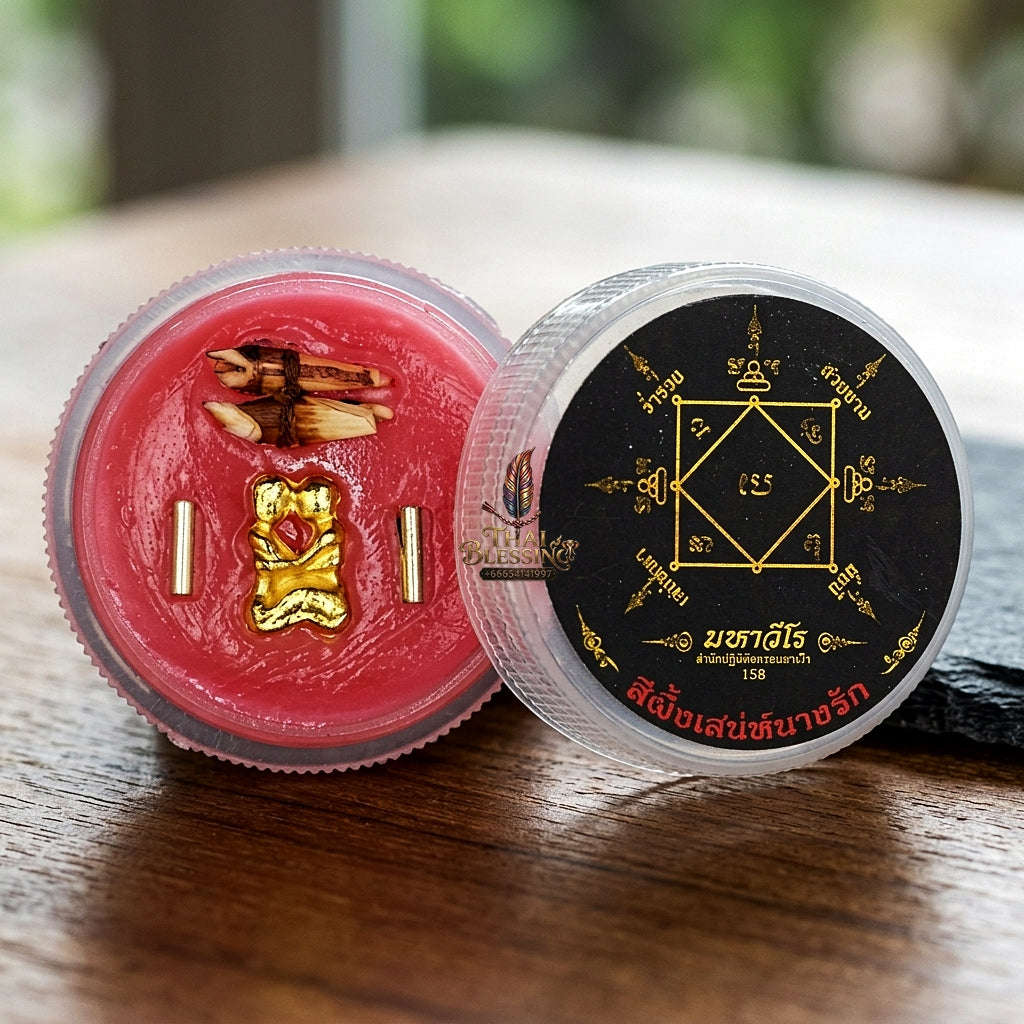 ✨ See Phueng Saneh Nang Rak (Master-Grade Absolute Love & Seduction Wax with Altar Master Relics - Metta & Maha Saneh Edition, 2566 / 2023)