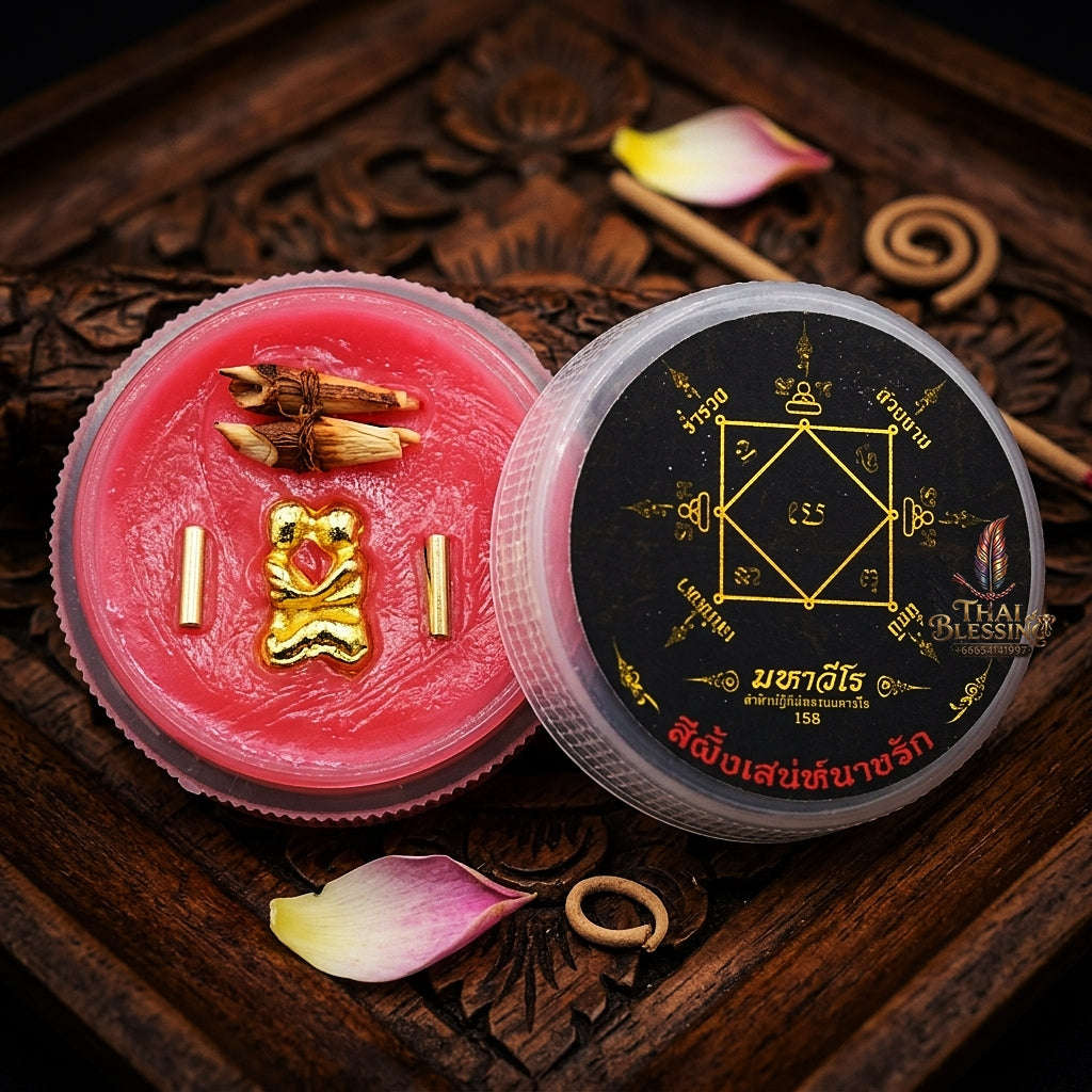 ✨ See Phueng Saneh Nang Rak (Master-Grade Absolute Love & Seduction Wax with Altar Master Relics - Metta & Maha Saneh Edition, 2566 / 2023)