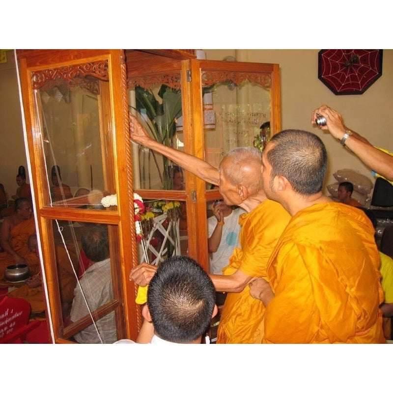 Phra Pidta Amulet - Sacred Powder by Luang Pu Boon from Wat Hua Khao with Patthamang Maha Khun Energy