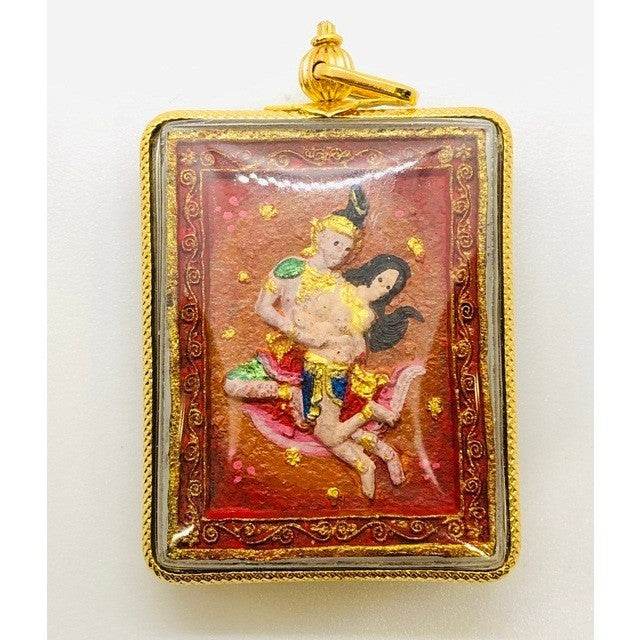 Phet Phaya Thon – Celestial Charm &amp; Millionaire Fortune Amulet (Blessed by Luang Ta Ruam, Wat Khok Samran, 2022) - Thai Blessing Co
