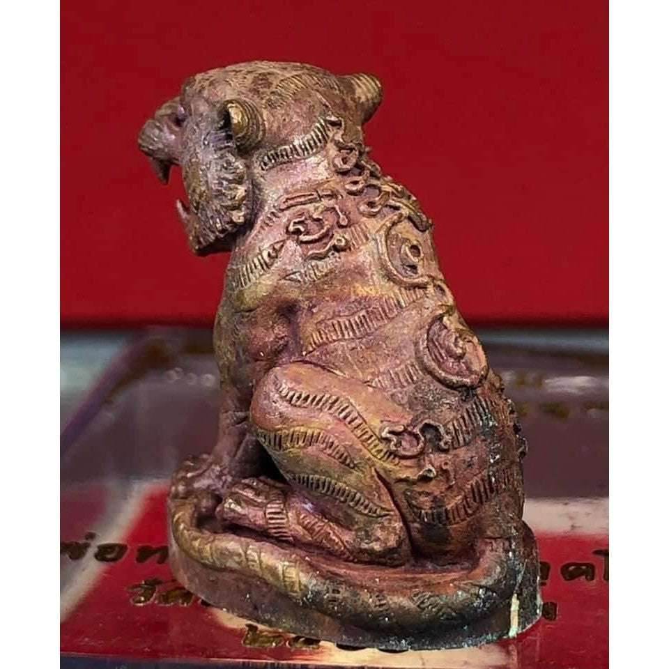 Tiger Amulet for Wealth and Success by Phor Tan Phong - Mahapower for Authority and Protection