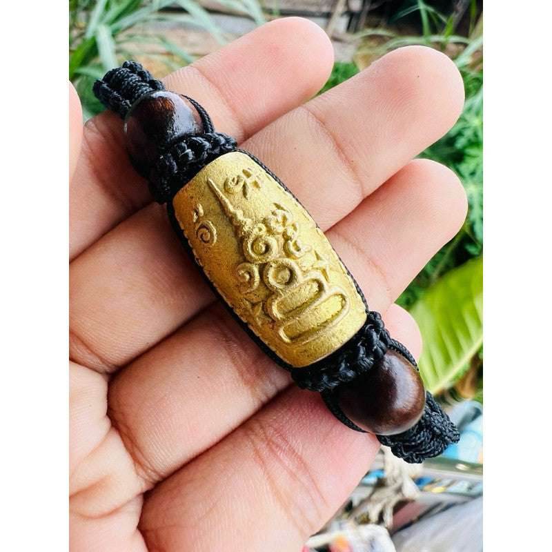 Mahagarn Amulet Bracelet – Supreme Spiritual Defense &amp; Invincibility Unleash Ancient Power – Fortify Your Aura with Thailand’s Legendary Protection Bracelet - Thai Blessing Co