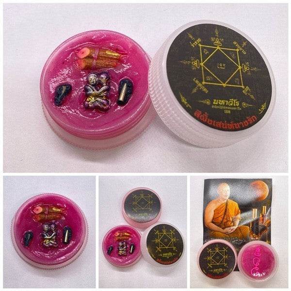 Nang Rak Love Balm – Enchanted Charm &amp; Prosperity Wax by Phra Ajarn Amnat (2023 Limited Edition - Thai Blessing Co