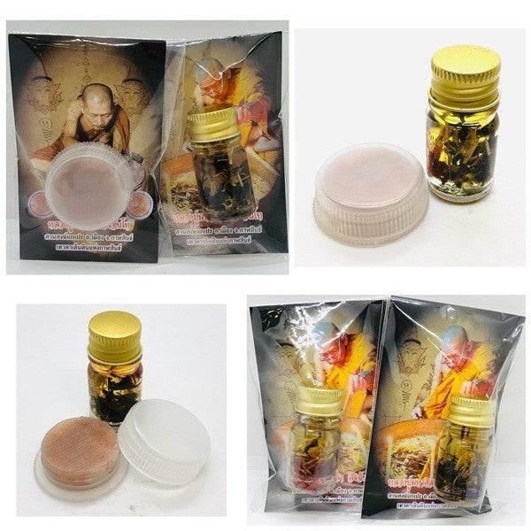 Divine Ruanjuan Oil and Honey Balm by Luang Pu Sila for Love, Charm, and Fortune Attraction