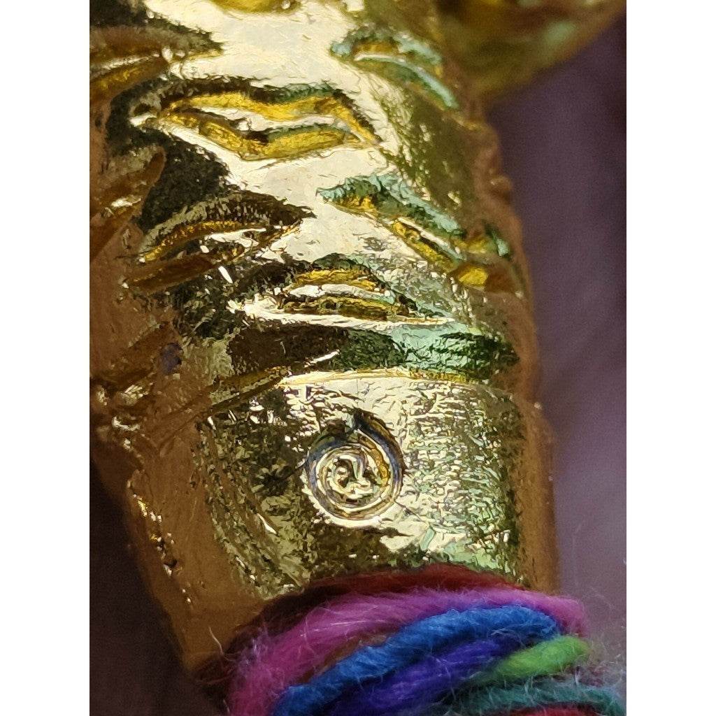 Sacred Exorcism Dagger – Luang Por Jun (Destroy Evil Spirits &amp; Attract Fortune) 比佛南传奇驱邪匕首 — 罗浮占上师驳鬼驱魔 教你招财守护 - Thai Blessing Co