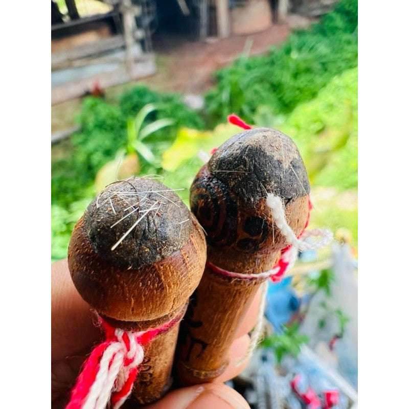 Mahawet Magic Wand Amulet by Luang Pu Im – 5D Spiritual Protection for Authority and Empowerment