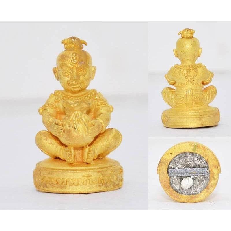 Kuman Thong LP Nenkaw 9 Forms - Wealth, Love & Popularity Magnet from Wat Ban Kaset เกิดทรัพย์ชุบทอง