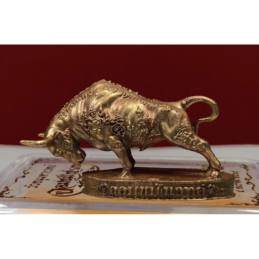 ✨ Supreme Invincible Buffalo Arrow Talisman – Jom Khomang Wet Edition by Ajarn Pien for Ultimate Protection & Prosperity Surge Khao Or Copper