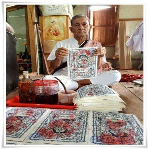 Eternal Love Twin Soul Talisman Cloth | Thai White Magic for Unbreakable Love &amp; Irresistible Attraction - Thai Blessing Co