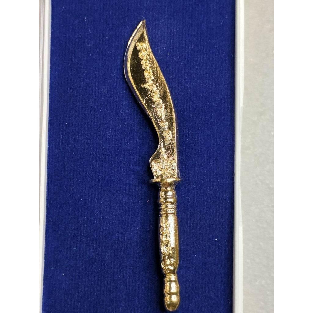 Sacred Bamboo Cutting Knife - Pho Thaan Phon, Wat Thung Nari 2024 Limited Edition Thai Ritual Blade