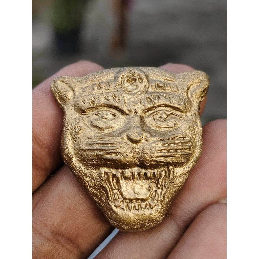 Tiger-Face Diamond Amulet “Phaya Santi-ko” – Blessed by Luang Por Ruay, Wat Thung Santi Tham (Limited 300) - Thai Blessing Co
