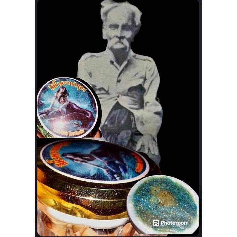 Sea Ghost Wax – Triple-Year Consecrated Sacred Charm for Business Triumph &amp; Magnetic Speech Power! - Thai Blessing Co