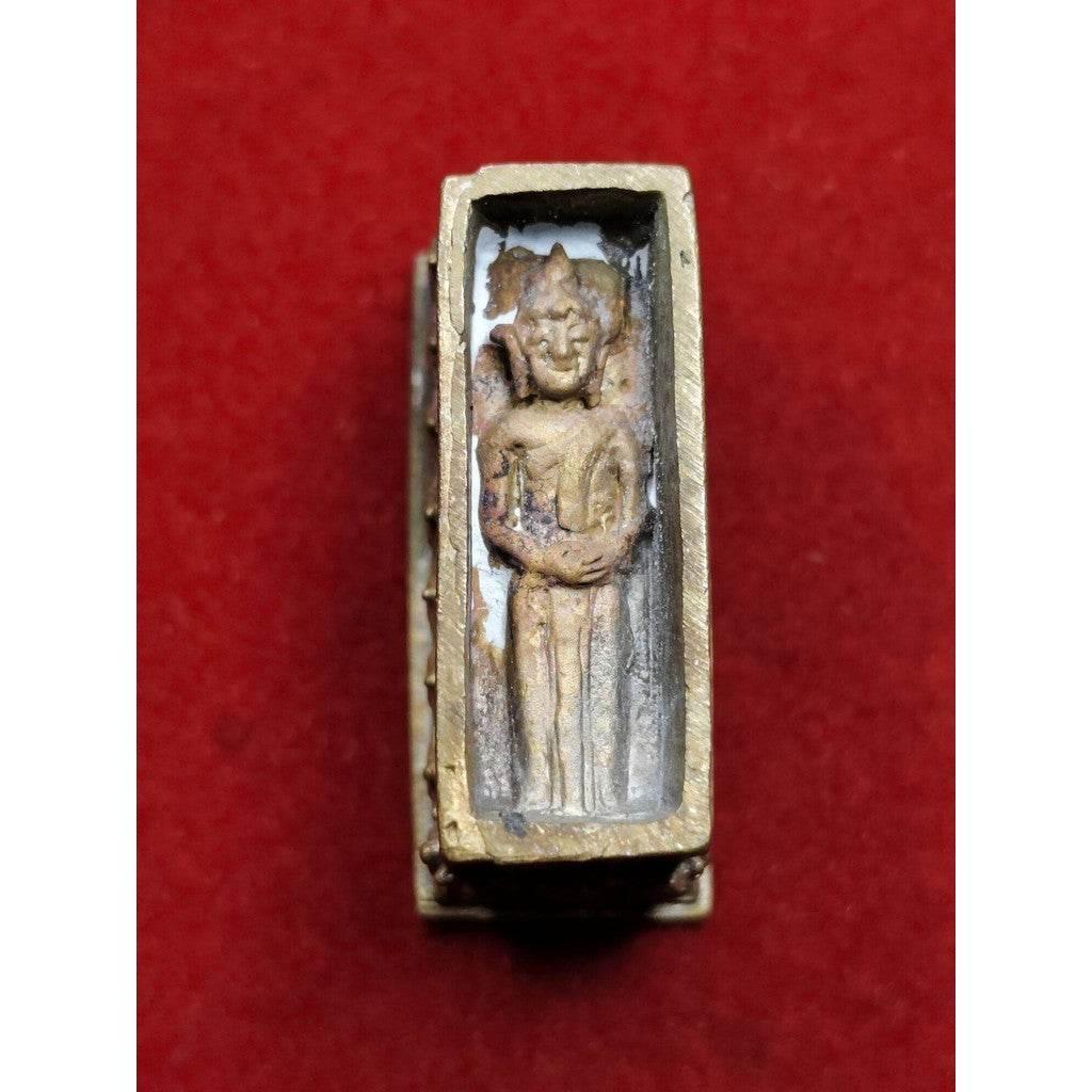 Sacred Buddha Amulet - Thawai Phra Phloeng by Ajarn Nern Doi for Wish Fulfillment and Life Transformation