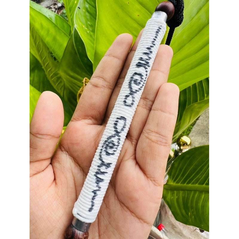 Takrud Sacred Victory Talisman – Luang Pu Im, Wat Thung Na Mai Masterfully Hand-Engraved 5-Inch Takrud for Protection, Charisma &amp; Dominance - Thai Blessing Co
