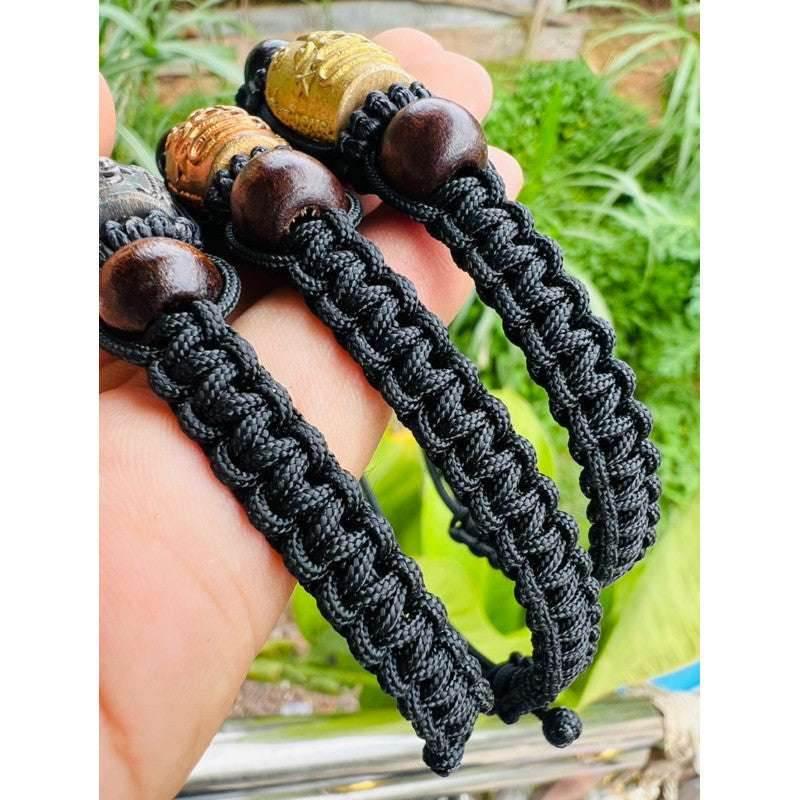 Mahagarn Amulet Bracelet - Supreme Spiritual Defense and Invincibility for Aura Fortification with Thailand's Legendary Protection