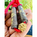Double Takrud Waistbelt by Phor Than Ead - Spiritual Shield Against Dark Arts & Misfortune The fuse of the Buddha