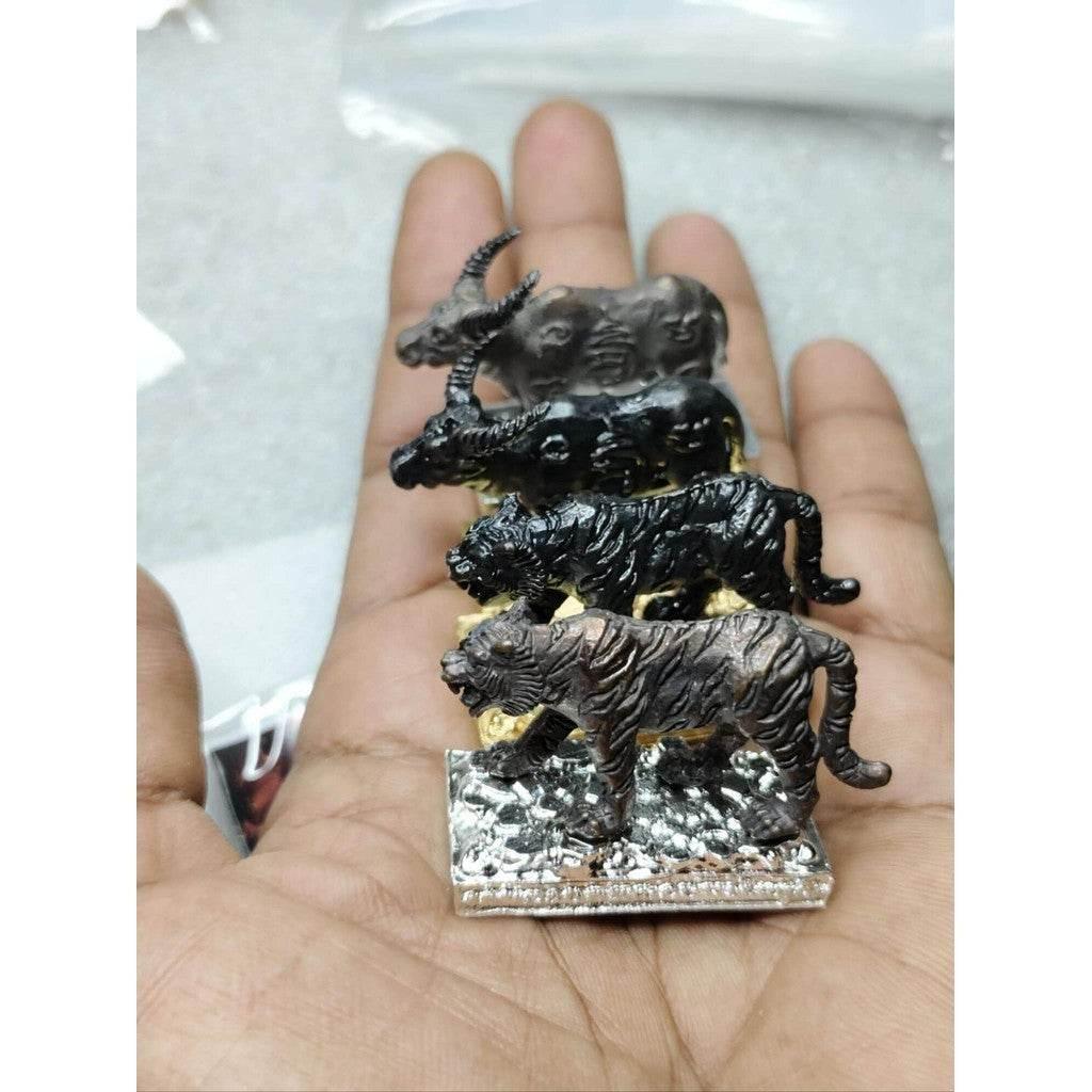 Mystic Tiger-Ox Amulet for Supreme Power and Prosperity from Wat Naitao