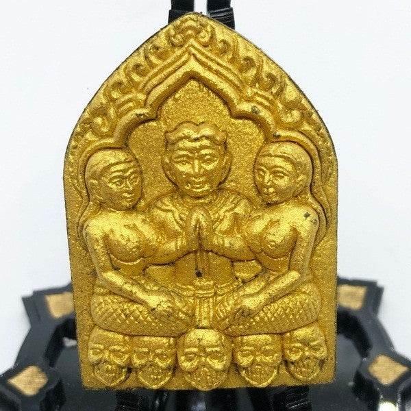 Khun Phaen Amulet - Supreme Wealth Attraction by Luang Ta Or from Wat Chong Khae