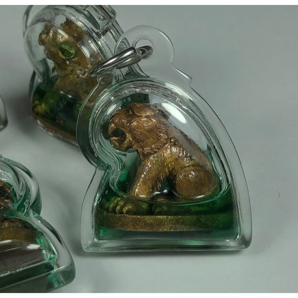 🐯👑 Supreme Tiger Authority Amulet – Racha Phayak Khao Or Edition for Commanding Power & Invincibility Default Title